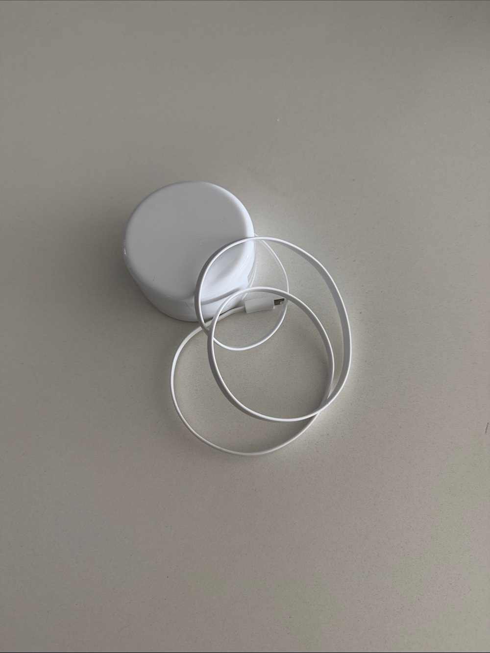 White USB-C Charger with Cable